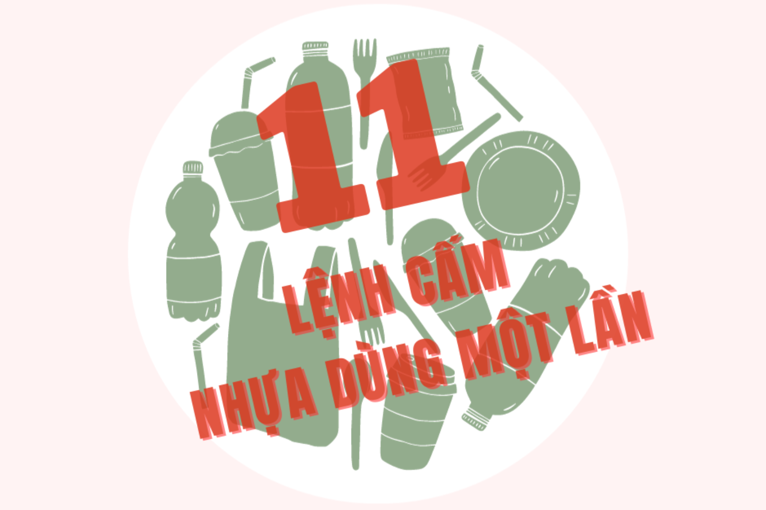 11 lệnh cấm nhựa sử dụng một lần