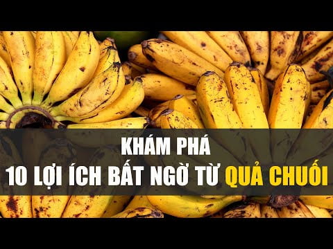 Lợi ích từ chuối